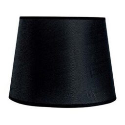 5323 BLACK SHADE ROUND плафон круглый, чёрный 24 сm. (MANTRA)