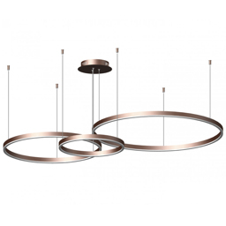 08223,04P Подвес Тор кофе w133.5*95(d80+60+40) h150 Led 110w (4000k) (KL)