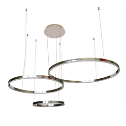 08223,02PA(4000K) Подвес димм Тор хром w133.5*95(d80+60+40) h150 Led 110W (4000k), с пул (KL)
