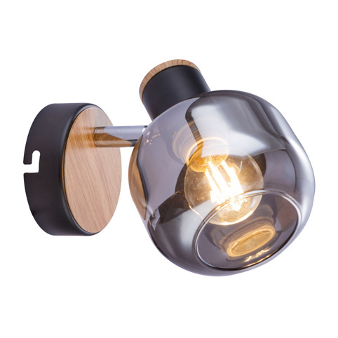 7026-701 Свет-к настенно-потолочный спот Rivoli Dorkas 1 х E14 40 Вт поворотный (RIVOLI)