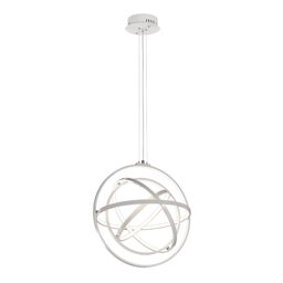 5741- LED/ORBITAL/WHITE+ACRYLIC/MEDIUM 130W 3000K IP20 DIM- подвесной светильник (MANTRA)