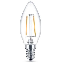 LED Лампа Fila-Classic B35 2-25W E14 WW CL (Philips)