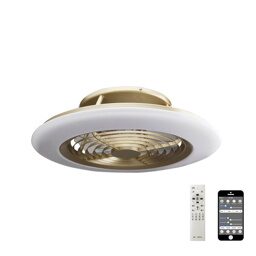 6707-LED/ALISIO/ANTIQUE BRASS/REM.CONT диам 63 см 100W DIM-Потолочный светильник (MANTRA)