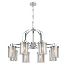 4058-208 Люстра Rivoli Adriana 8хE27 40 Вт дизайн (RIVOLI)