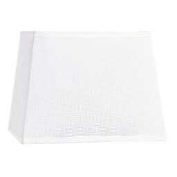 5239 WHITE SHADE SQUARE плафон квадратный, белый 20 сm. (MANTRA)