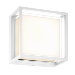 7061-LED/CHAMONIX/WHITE-CEILING/WALL LIGHT OUTDOOR  IP65-9W-3000K-настенно-потолочный св-к (MANTRA)