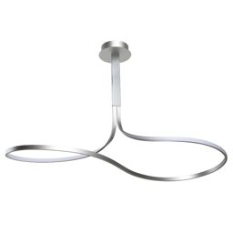 5820-NUR SILVER XL/LOOP PENDANT LAMP 50W DIMM - подвесной светильник (MANTRA)